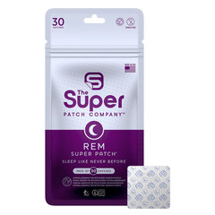 Super Patch REM Sleep Patches 30-Pack Drug-Free No Melatonin Deep Rest Recovery