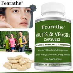Fruits & Veggies Capsules – Balance Muscle & Endurance Health, Energy Support