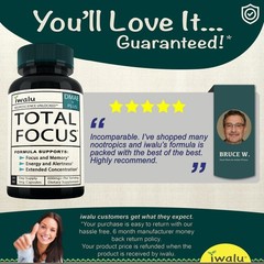 TOTAL FOCUS | Best Supplements for More Energy | FAST FREE SHIPPING Same Day
