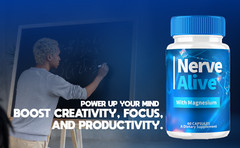 Nerve Alive with Magnesium NerveAlive Maximum Strength (60 Capsules)