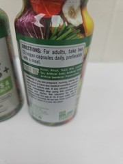 2X Nature’s Truth Daily Fruits & Veggies+ 60 Vegetarian Capsules BBD 3/2028 (A29