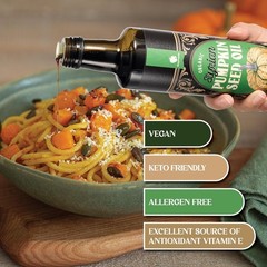 Organic Cold Pressed Styrian Pumpkin Seed Oil – 16.9 oz of Pure Gourmet Flavor