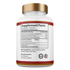 Sweet Restore Glycogen Support Capsules, Max Strength Glyco Pills (1 Pack)