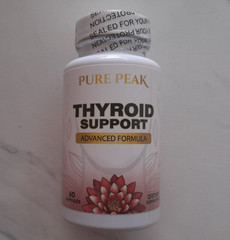 Pure Peak Advanced Thyroid Support Supplement – 60 Capsules[06/2026]