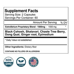 Estrolibrium 240pcs, Improve Anemia, Supports Cellular Energy, Maintain Vitality