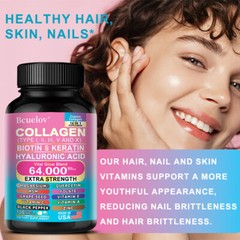 Collagen 14-IN-1 Complex Supplement – Hair & Nails Growth,Support Skin Health