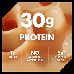 Protein Shake, Salted Caramel, 30g High Protein Drinks, Shelf Stable, Ready t…