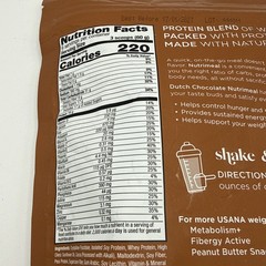 USANA Meal Replacement Shake – Dutch Chocolate – 540 Grams – 9 Serv.