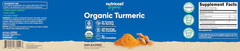 Nutricost Organic Turmeric Root Powder 1LB Certified USDA Organic, Food Grade