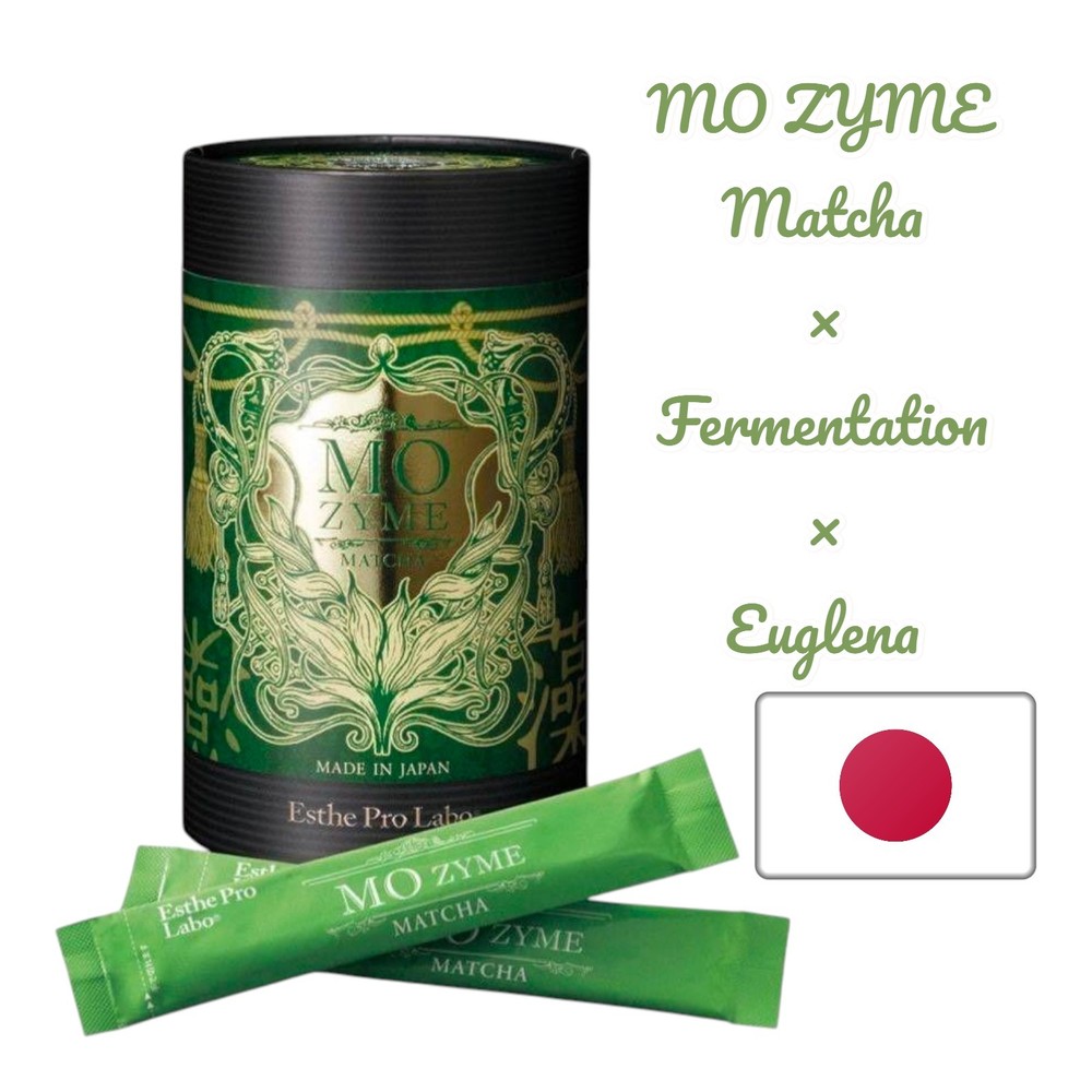 Esthe Pro Labo MO ZYME Matcha Enzyme Drink 30 Sticks Japan Algae Euglena JAPAN