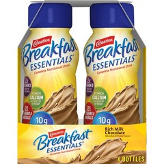 24 Nestle Carnation Breakfast Essentials Nutritional Drink Chocolate 8 oz