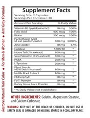 Metabolism products – GRAPE SEED EXTRACT – ANTI GRAY HAIR COMBO – grape seed