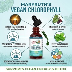 MaryRuth’s Organics Liquid Morning Multivitamin 2 Bottles (Pack of 2) Vegan