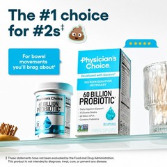 Physician’s Choice 60 Billion Probiotic, 30 Capsules – Gut & Immune Support