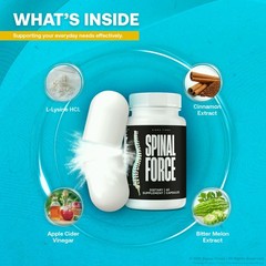 Spinal Force Advanced Joint Pills to Target Inflammation and Back Pain 60ct