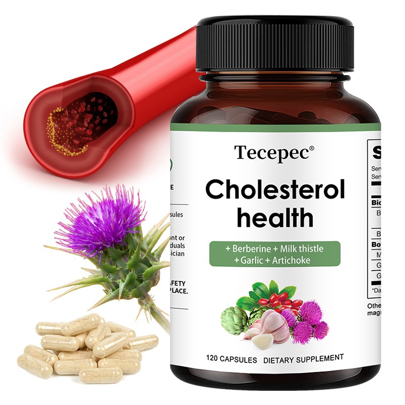 Garlic Heart Cholesterol Digestive Health Antioxidant 120 Capsules Boost Immune