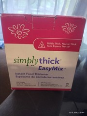Simply Thick Easy Mix Food Thickener (200 Ct) 6g Packets Exp 02/24/2027