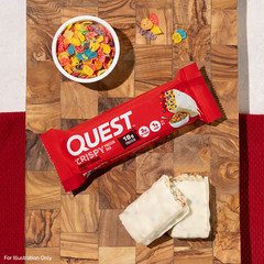 Quest Crispy Protein Bar, Fruity Cereal Flavor, 18g of Protein, 4 Count