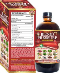 BLOOD PRESSURE NORMALISER 16 OZ Control & Support Heart & CHOLESTEROL by Alriyan