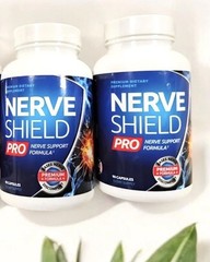 Lot of 2 NERVE SHIELD PRO Nerve Support Formula Nueropathy 90 Capsules Each NEW