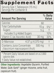 Nature’s Answer UT Answer®, D-Mannose & Cranberry Concentrate, 4 fl oz (120 ml)
