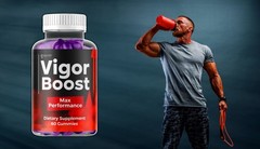 (5 Pack) Vigor Boost Gummys Advanced Male Support Formula VigorBoost 300 Gummies