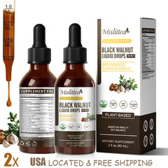 Parasite Cleanse Detox Worm & Parasite Cleanse, Black Walnut, Wormwood