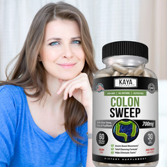 (2 Pack) Colon Sweep, Digestive Health, Colon Cleanse, Extra Strength Detox 60Ct