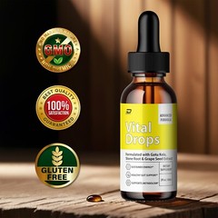 (2 Pack) Vital Drops Healthy Formula – VitalDrops All Natural Healthy Levels