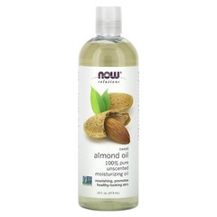 Now Foods Solutions Sweet Almond Oil 16 fl oz 473 ml All-Natural, Hexane-Free