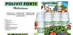 Polivit Forte Suplemento Dietetico Multivitaminico Vitamins 100 Tablets