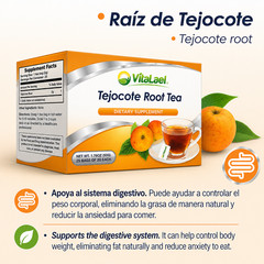 Té de Raíz de Tejocote – Natural Weight & Digestive Support – appetite control