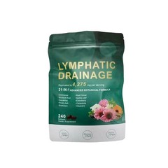 240 Softgels, 4275mg Lymphatic Drainage Supplements, Lymph System Support New