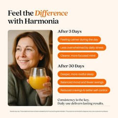Harmonia Cortisol Cocktail | Cortisol Supplements for Women Men Expiry 2028