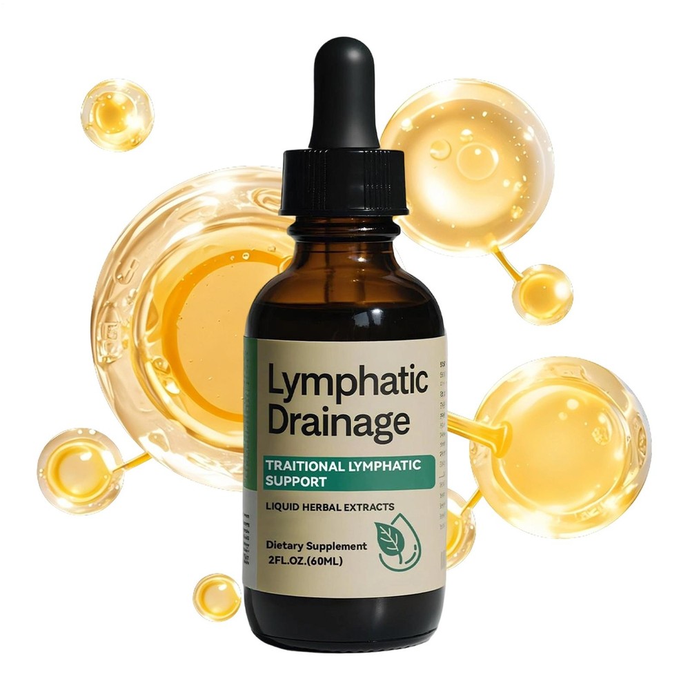 Lymphatic 2000mg Drops Drainage Herbal Blend containing Elderberry&Echinacea Dan