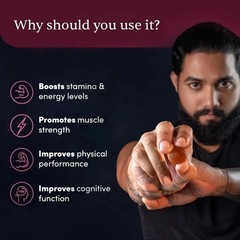 Man Matters Pure Himalayan Shilajit/Shilajeet Gummies with KSM 66 Ashwagandha l2