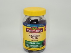 Nature Made Advanced Multi For Adults 90 CT Gummies, Exp: December 2025