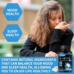 5-HTP 200 mg – supports neurotransmitters, improves mood and sleep 120 Capsules