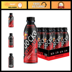 Electrolyte Sports Drink Hydration Amplifier – Fruit Punch Flavor, 12 Pack, 16 O