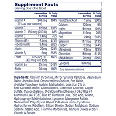 300 TABLETS 1 – One A Day Men’s 50+ Healthy Advantage Multivitamin/Multimineral