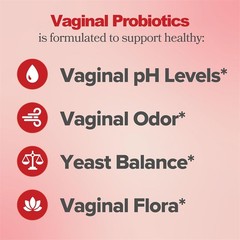 Probiotics Vaginal Probiotics 60 COUNT Women pH Balance formulated with Prebioti