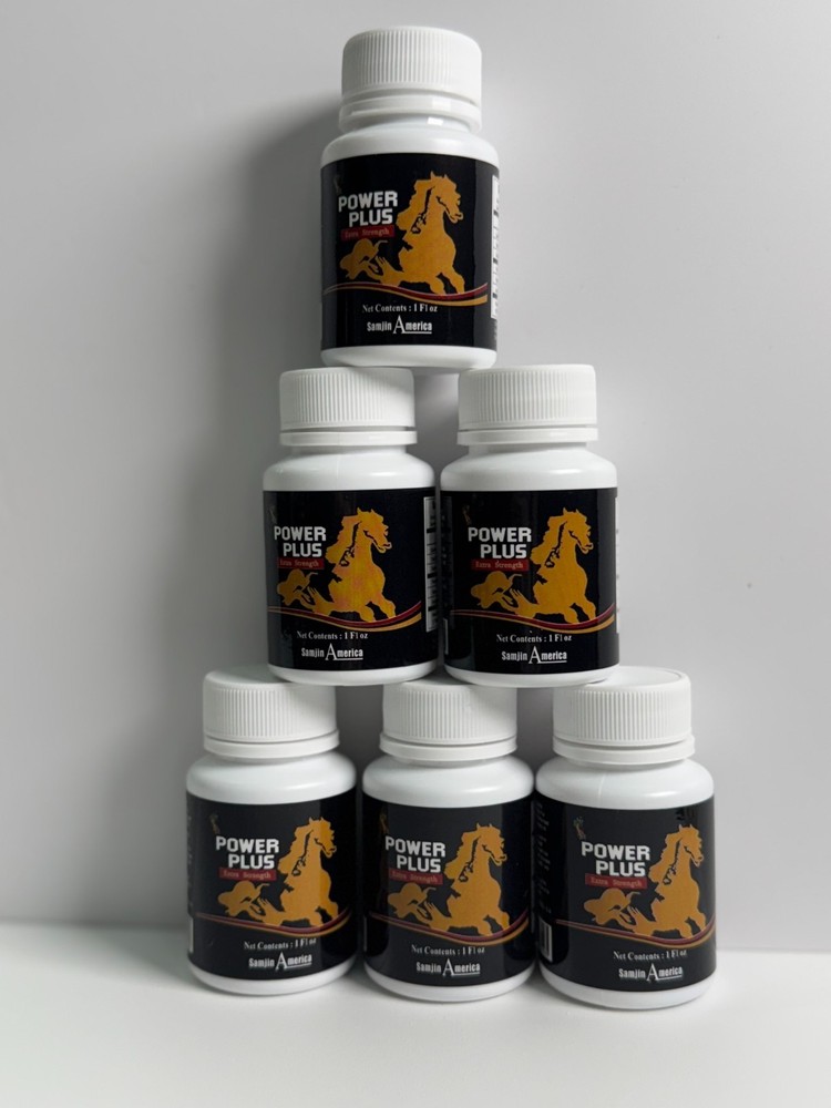 Power-Plus EX GINSENG capsules Supplement (12 Bottles/BOX) Testosterone Booster