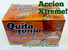 (New) TE DE QUITA LONJA TEA Jegibre + Piña 30 Bag Accion Xtreme Support Efectivo
