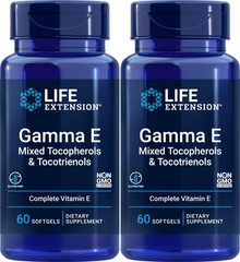 Gamma E Mixed Tocopherols & Tocotrienols 60 Softgels – Antioxidant Support, Pack