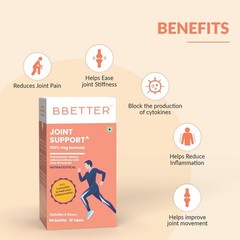 5 Pack B.BETTER Joint Support MSM Tablets 60 Count