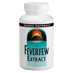 Source Naturals Feverfew Extract 50 Tablets 9/2026