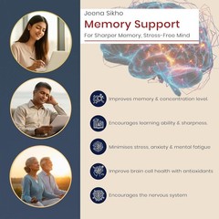 Jeena Sikho Memory Support | Memory Boost 60 Tablets (Pack of 1)