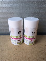 UVORA Milk Thistle Capsules 2 Pack Liver Support Detox Supplement