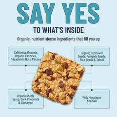 – Dark Chocolate Chip – Plant Based Protein, Decadent Snack Bar – Vegan, Paleo,