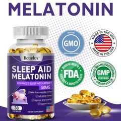 25mg Sleep Support Capsules Improve Sleep Quality Relieve Stress Sleep 30/60/120